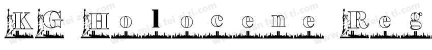 KG Holocene Regular字体转换